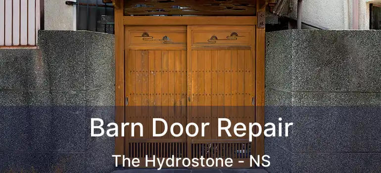  Barn Door Repair The Hydrostone - NS