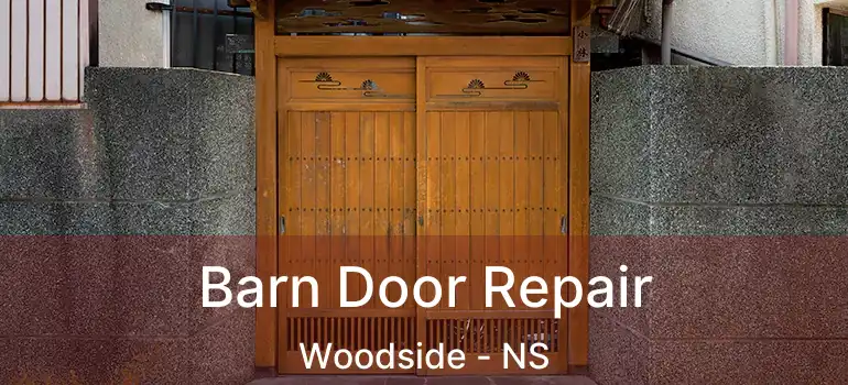  Barn Door Repair Woodside - NS