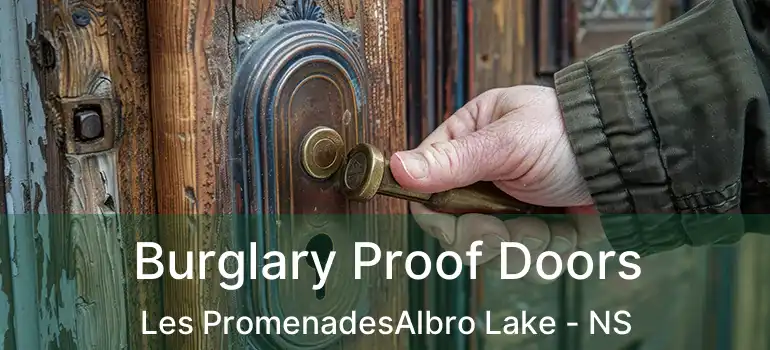  Burglary Proof Doors Les PromenadesAlbro Lake - NS