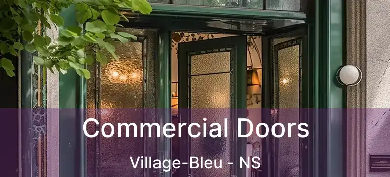  Commercial Doors Village-Bleu - NS