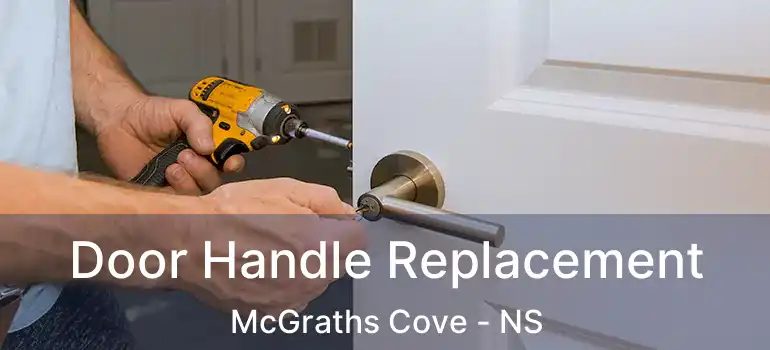  Door Handle Replacement McGraths Cove - NS