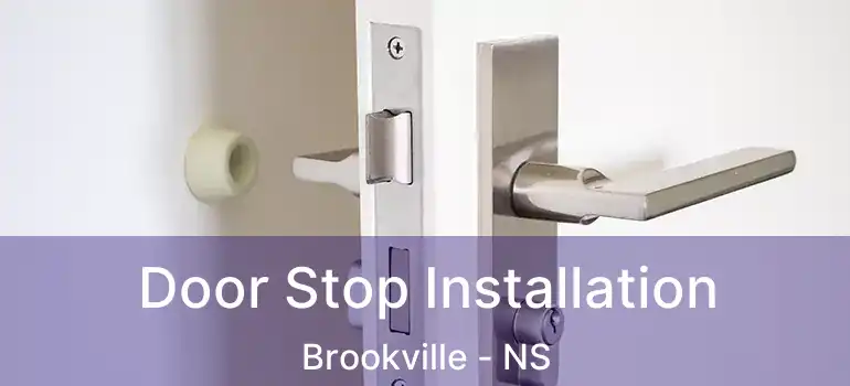  Door Stop Installation Brookville - NS
