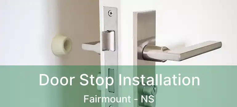  Door Stop Installation Fairmount - NS