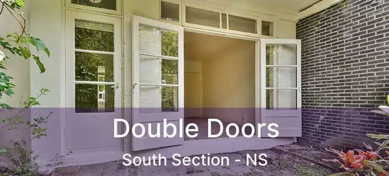  Double Doors South Section - NS
