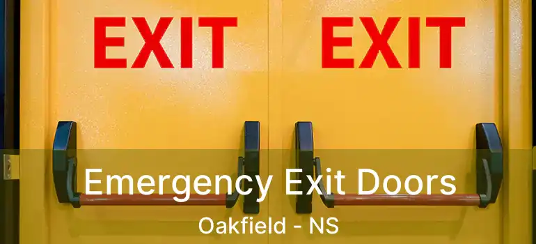  Emergency Exit Doors Oakfield - NS