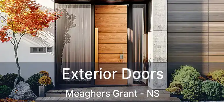  Exterior Doors Meaghers Grant - NS