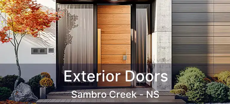  Exterior Doors Sambro Creek - NS