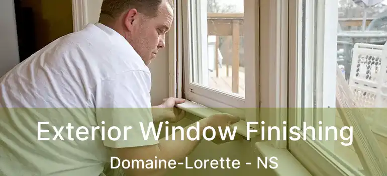  Exterior Window Finishing Domaine-Lorette - NS