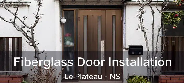  Fiberglass Door Installation Le Plateau - NS
