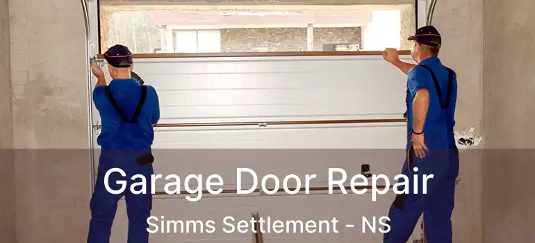  Garage Door Repair Simms Settlement - NS