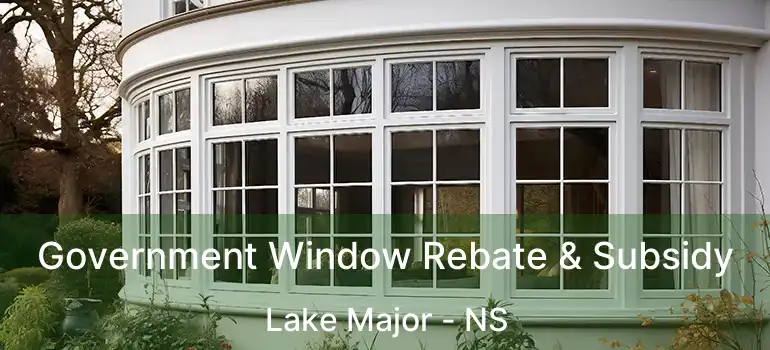  Government Window Rebate & Subsidy Lake Major - NS