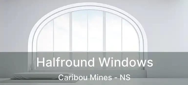  Halfround Windows Caribou Mines - NS