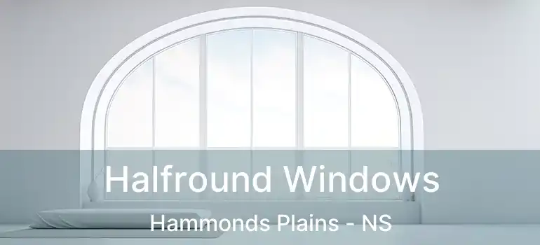  Halfround Windows Hammonds Plains - NS