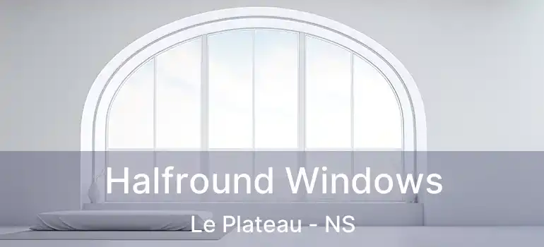  Halfround Windows Le Plateau - NS