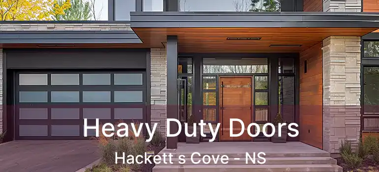  Heavy Duty Doors Hackett s Cove - NS