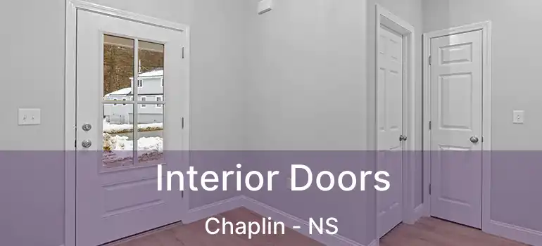  Interior Doors Chaplin - NS