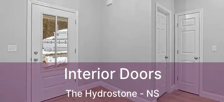  Interior Doors The Hydrostone - NS