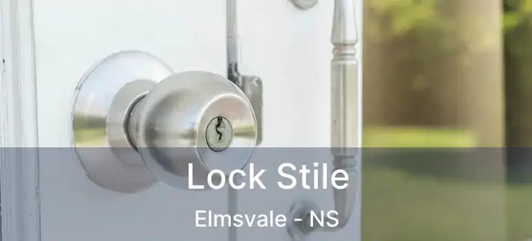  Lock Stile Elmsvale - NS