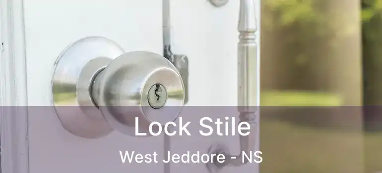  Lock Stile West Jeddore - NS