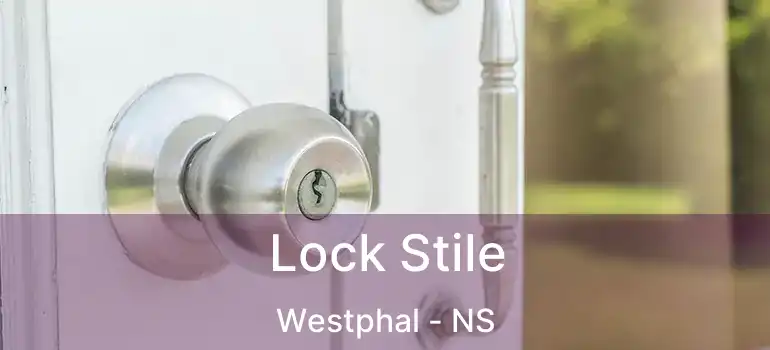  Lock Stile Westphal - NS