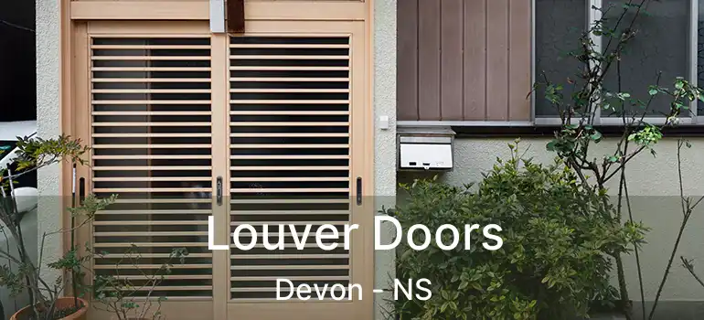  Louver Doors Devon - NS
