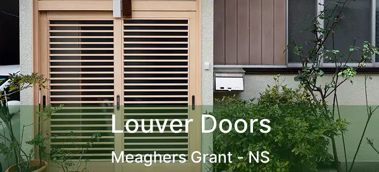  Louver Doors Meaghers Grant - NS
