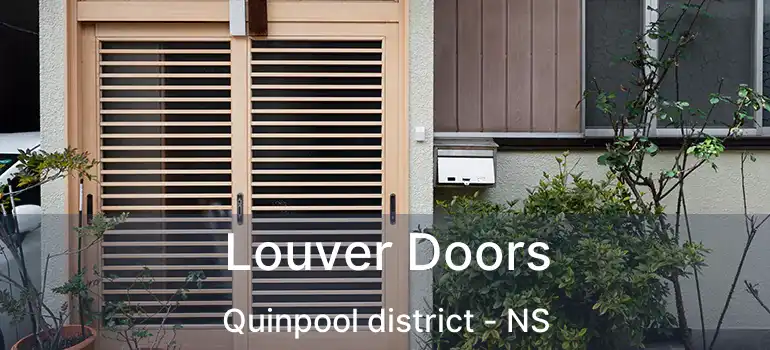  Louver Doors Quinpool district - NS