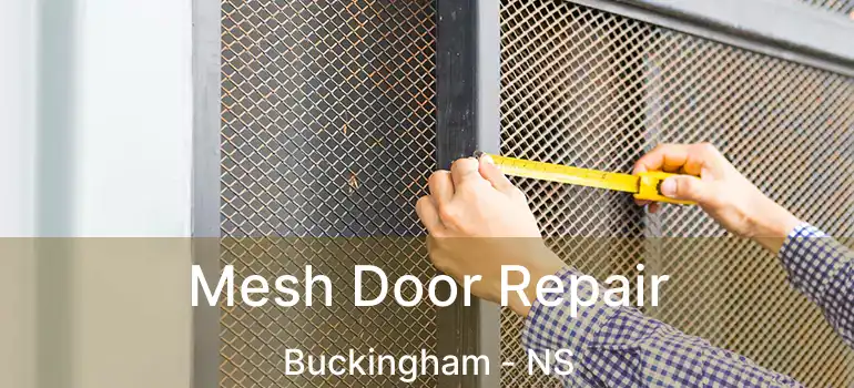  Mesh Door Repair Buckingham - NS