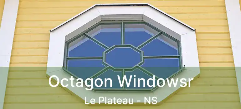  Octagon Windowsr Le Plateau - NS