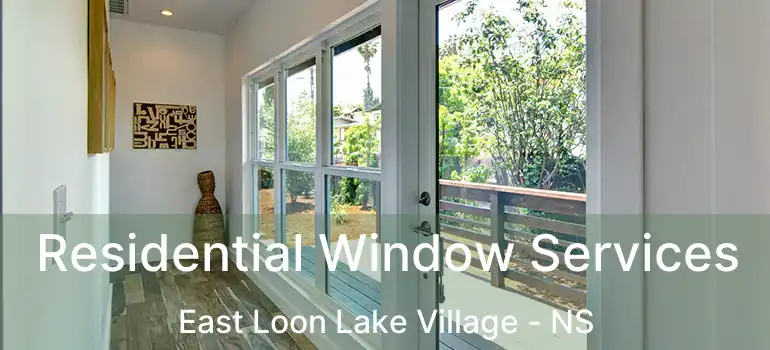  Residential Window Services East Loon Lake Village - NS