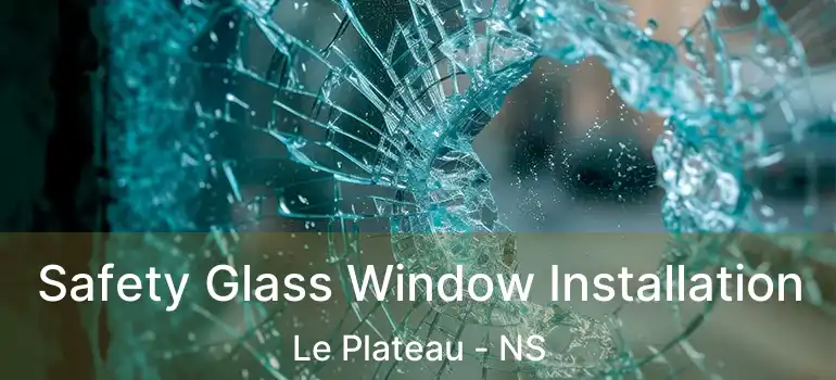  Safety Glass Window Installation Le Plateau - NS