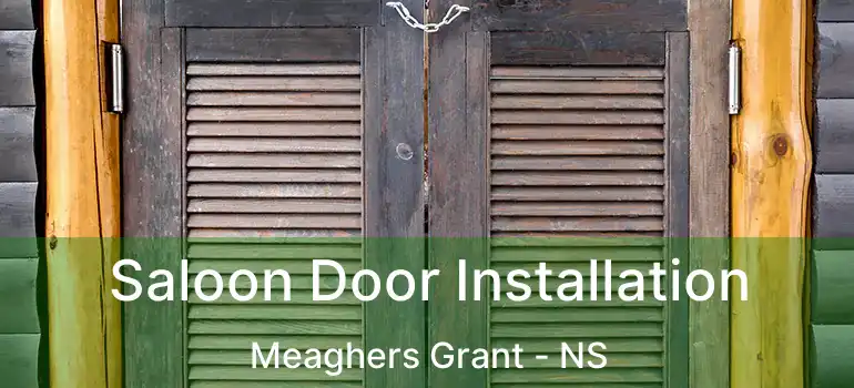 Saloon Door Installation Meaghers Grant - NS