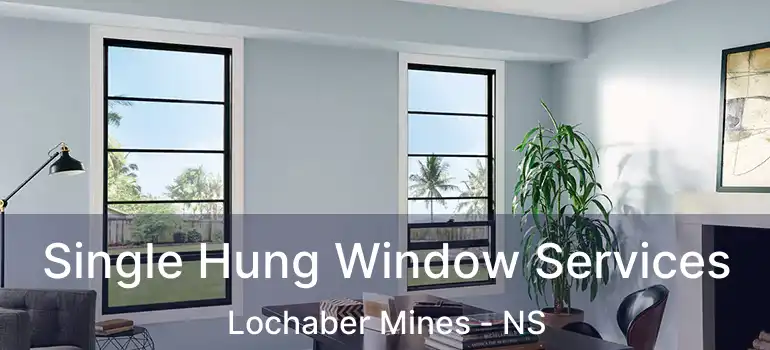  Single Hung Window Services Lochaber Mines - NS