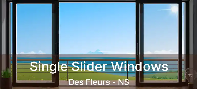  Single Slider Windows Des Fleurs - NS