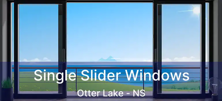  Single Slider Windows Otter Lake - NS