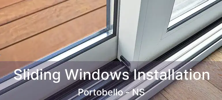  Sliding Windows Installation Portobello - NS