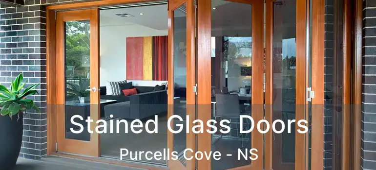  Stained Glass Doors Purcells Cove - NS