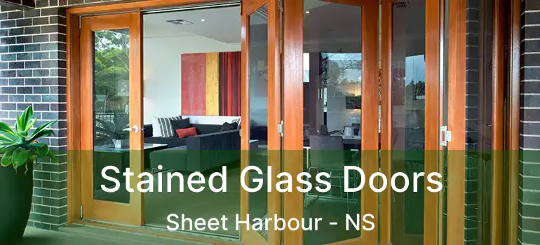  Stained Glass Doors Sheet Harbour - NS