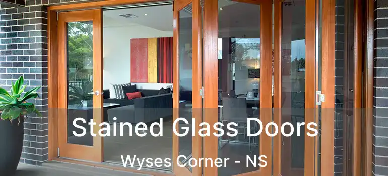  Stained Glass Doors Wyses Corner - NS