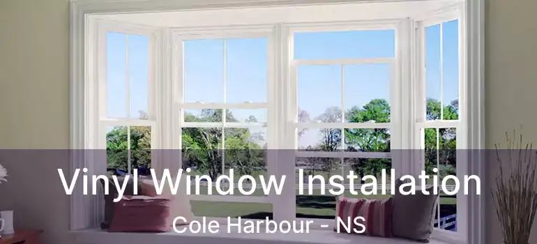 Vinyl Window Installation Cole Harbour - NS