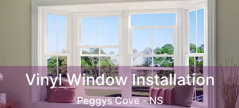  Vinyl Window Installation Peggys Cove - NS