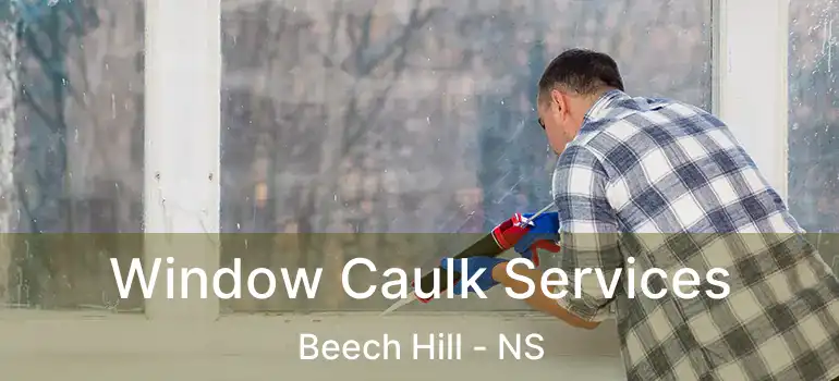  Window Caulk Services Beech Hill - NS