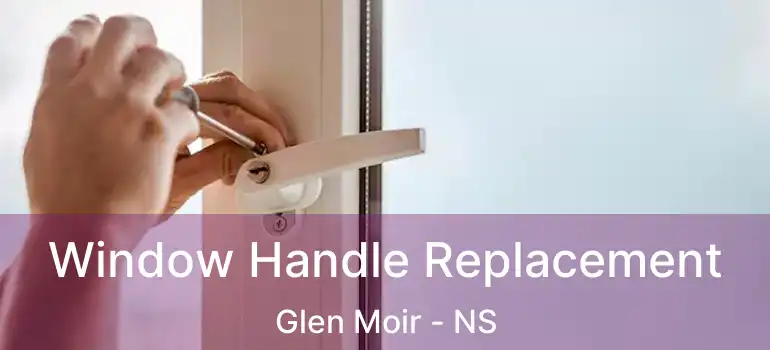  Window Handle Replacement Glen Moir - NS