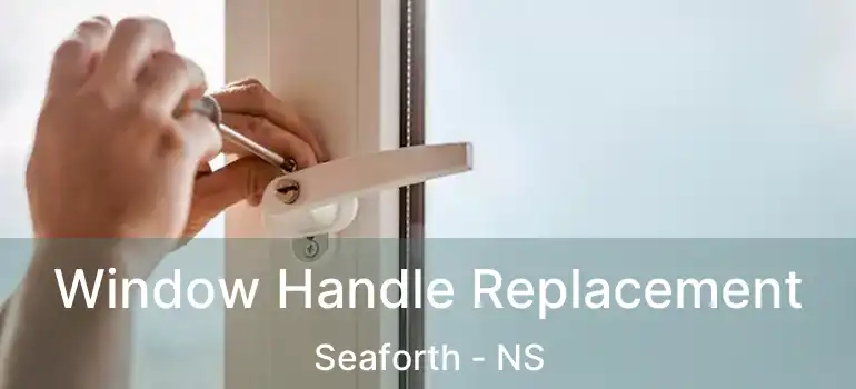  Window Handle Replacement Seaforth - NS