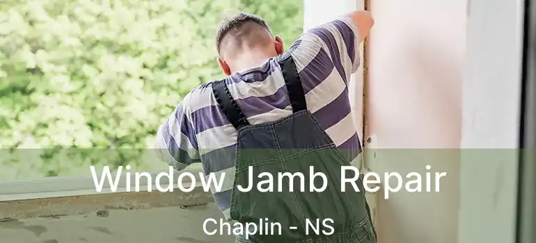  Window Jamb Repair Chaplin - NS