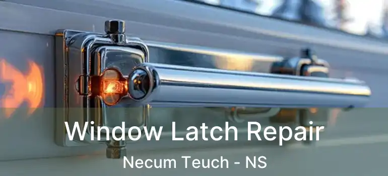  Window Latch Repair Necum Teuch - NS