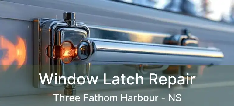  Window Latch Repair Three Fathom Harbour - NS