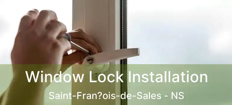  Window Lock Installation Saint-Fran?ois-de-Sales - NS