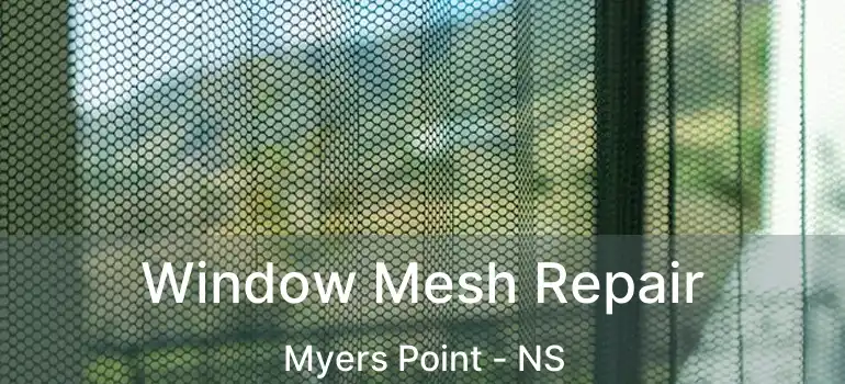  Window Mesh Repair Myers Point - NS