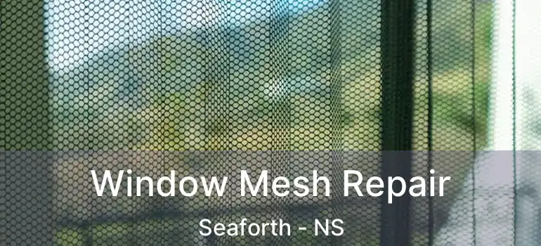  Window Mesh Repair Seaforth - NS